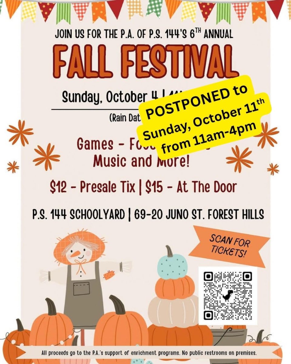 Rain Date Flyer
